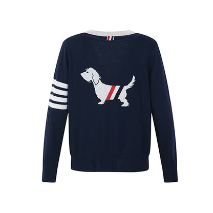 2025SS Puppy V-Neck Sweater