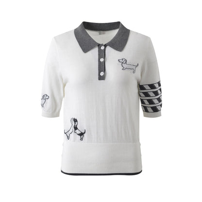 2025SS Lady Flowers polo shirt