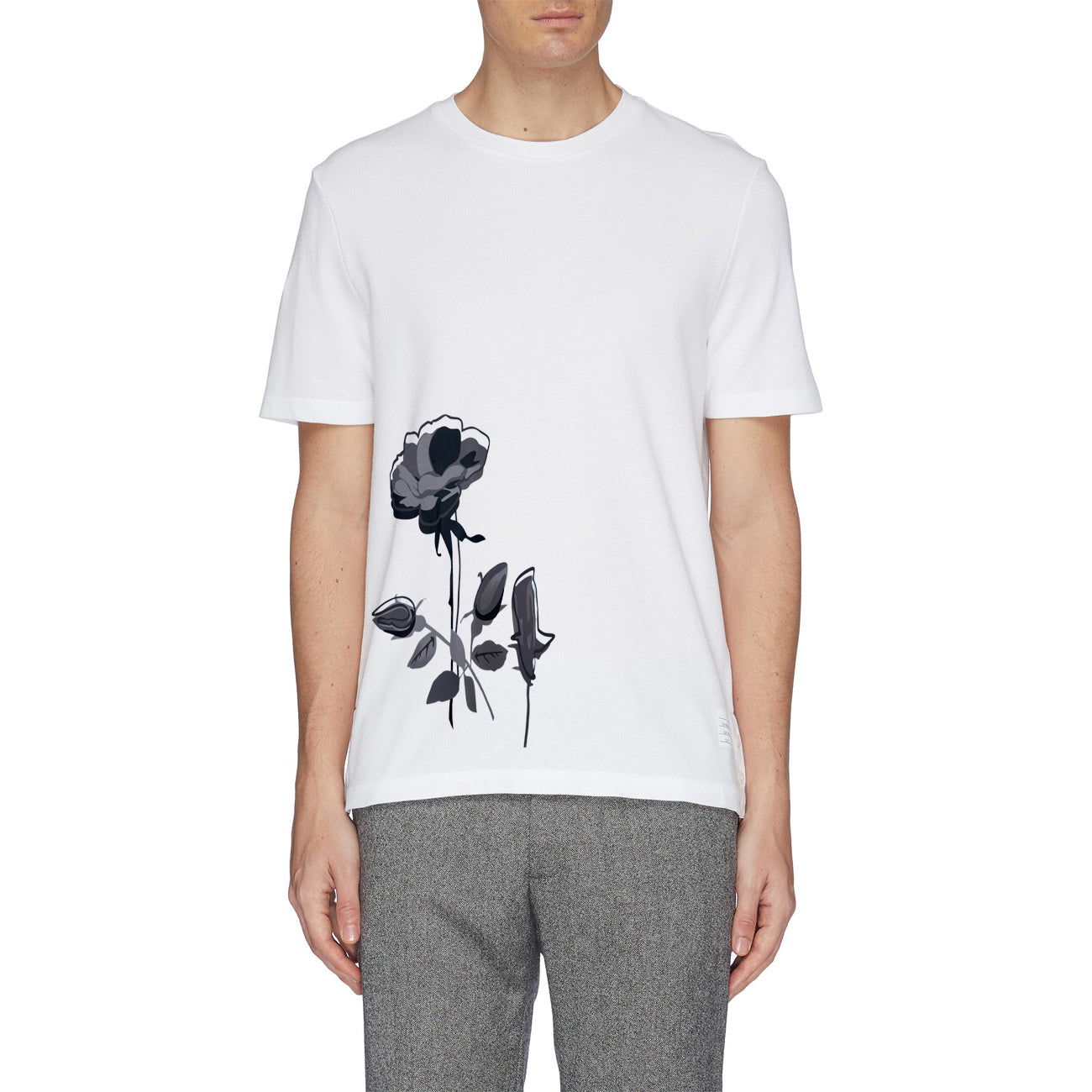 2025ss Flowers Prints T-shirts