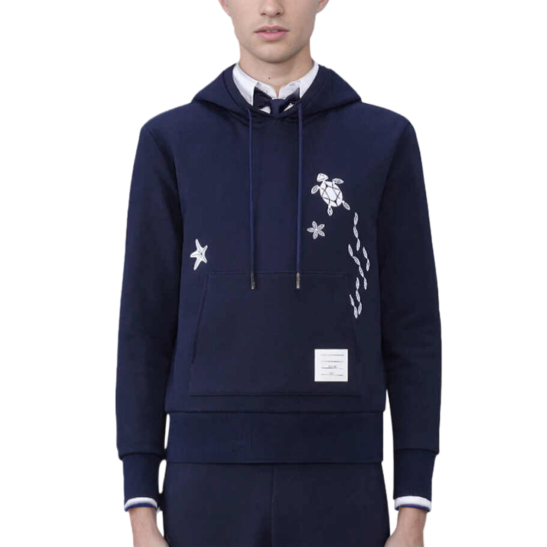 2025ss Animal embroidery Hoodie