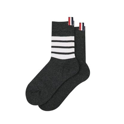 Unisex casual mid-calf socks