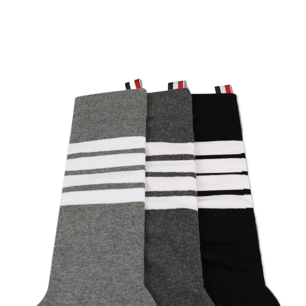 Unisex casual mid-calf socks