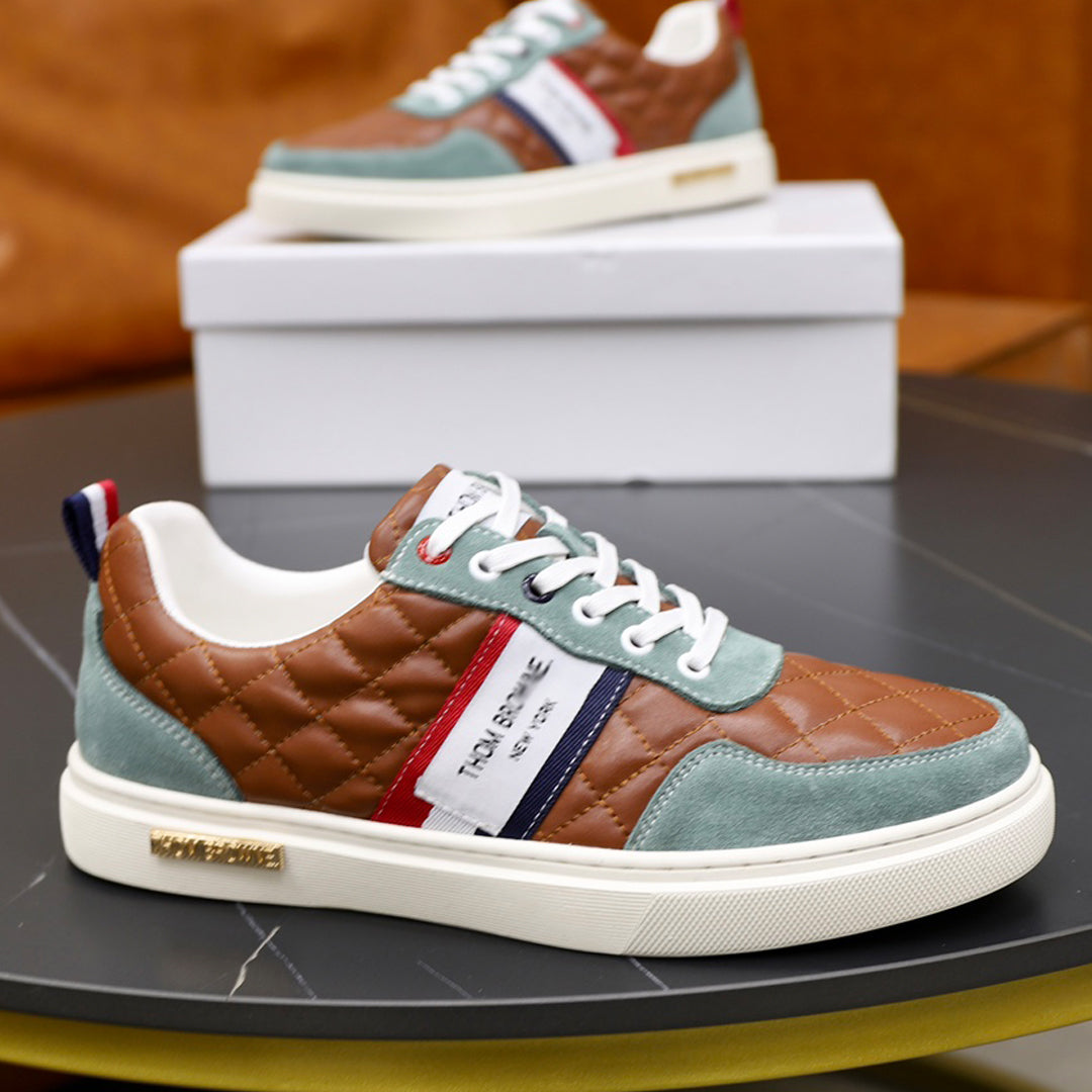 2025ss Man Cowhide Sneakers