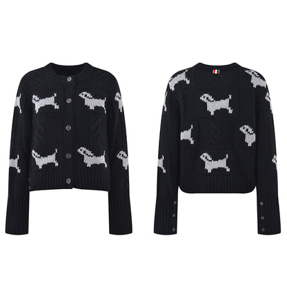 2025SS Puppy Crewneck Sweater