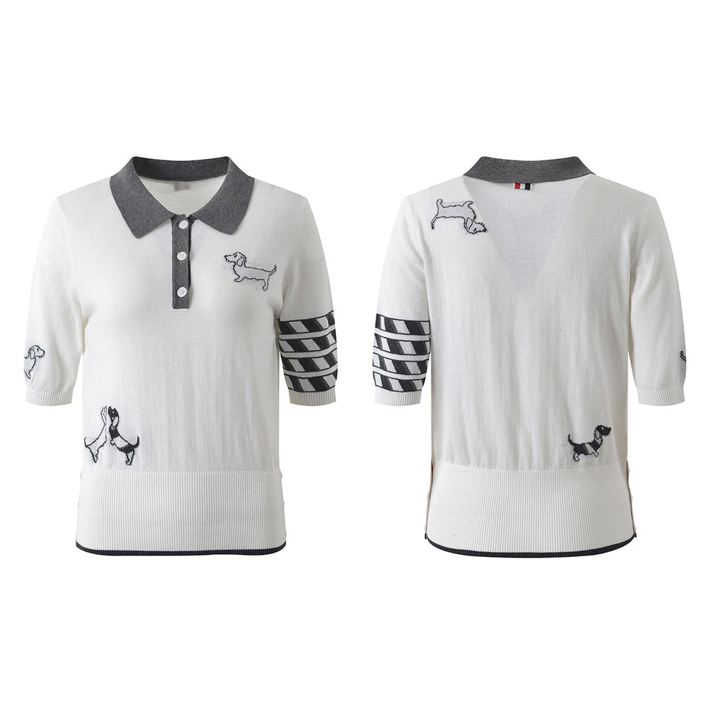 2025SS Lady Flowers polo shirt