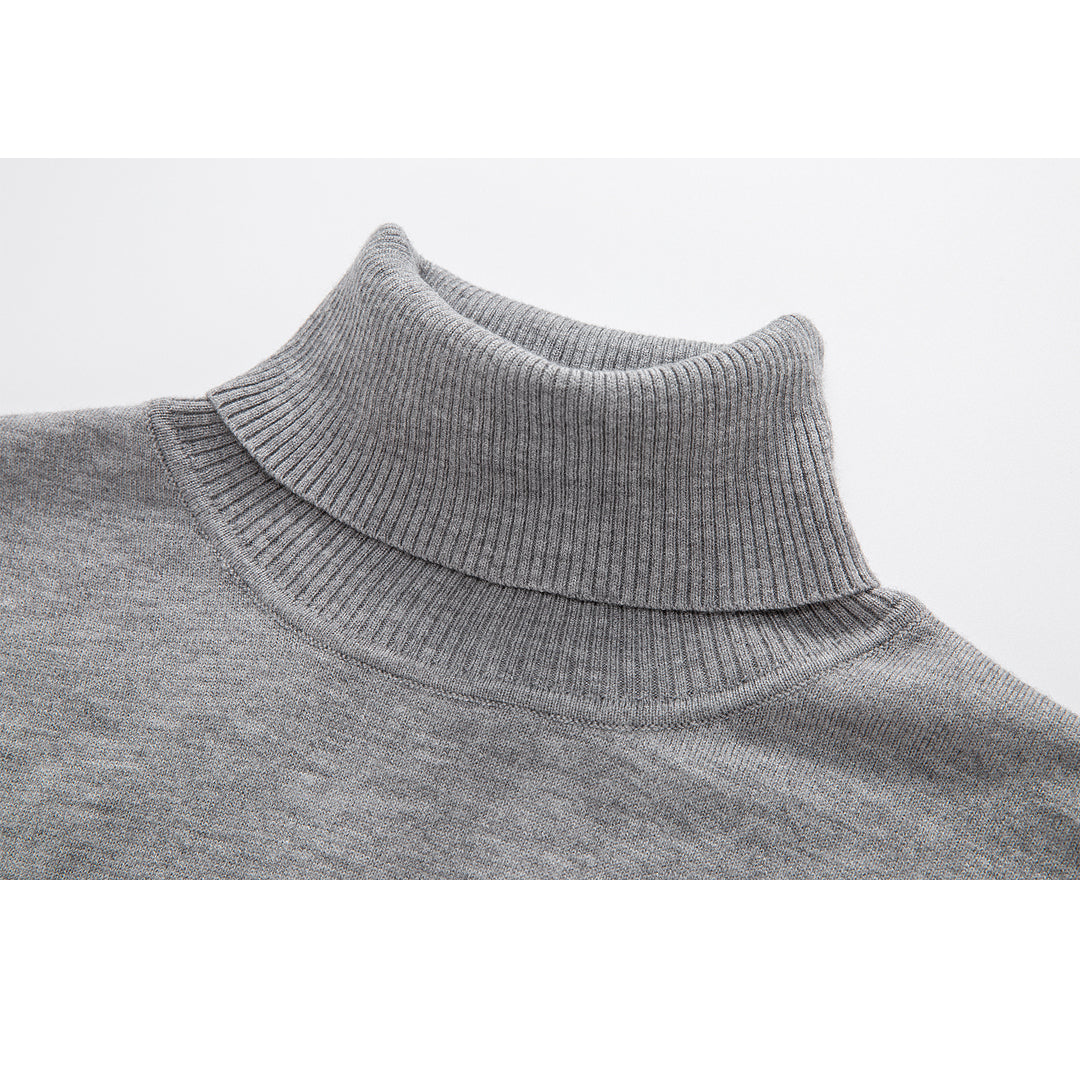 2025ss 4 Bars Turtleneck Sweater