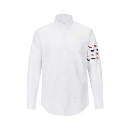 2025ss Animal embroidery Shirt