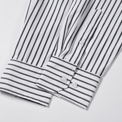 2025ss Black Stripes Shirt